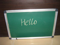 magnetic chalk board