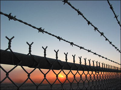 chain link fence