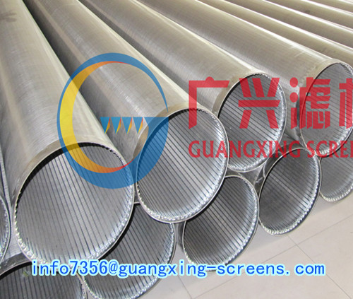 stainless steel wedge wire screen tube
