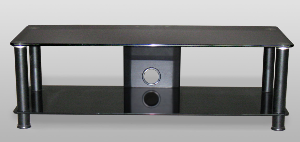 LCD Glass TV Stand