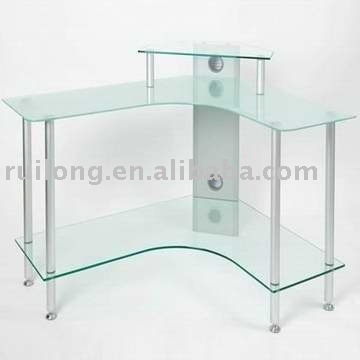 Glass Computer Desk