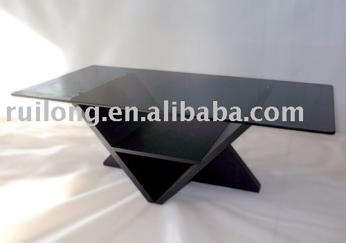 wooden coffee table
