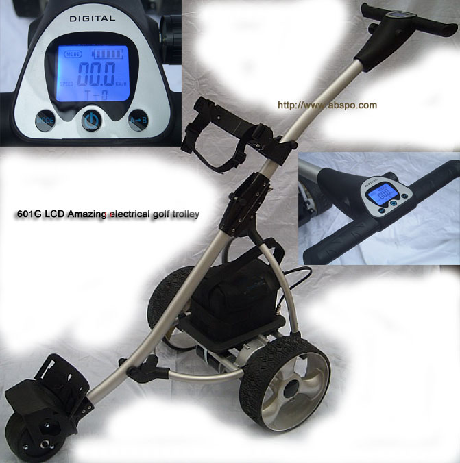 601G LCD Amazing electrical golf trolley