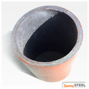 Ceramic-lined pipe