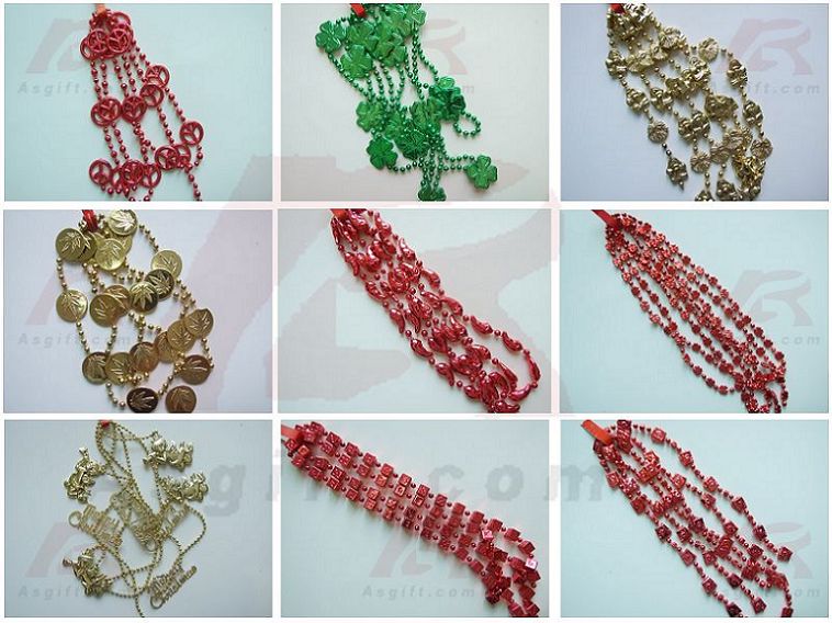 mardi gras abnormity mot throw beads garland