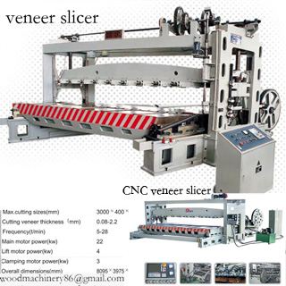 veneer slicing machine