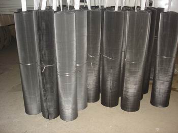 Black wire cloth