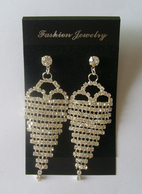 STP63819diamond drop earrings