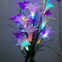 LED lily flower