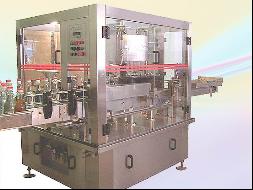 label pasting machine
