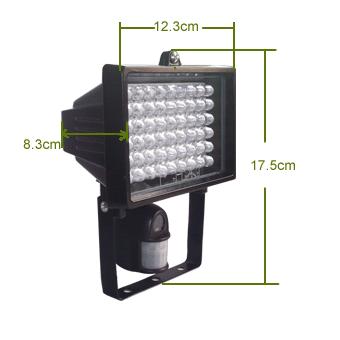 Flood light camera