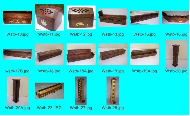 Wooden Incense Boxes