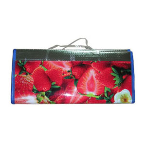 Aluminum Film Beach Mat, Polyester Beach Mat