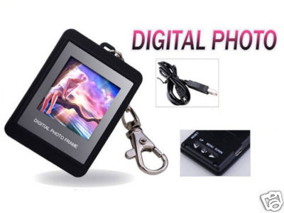1.5 inch keychain digital photo frame