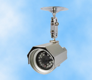 Color CCD waterproof camera