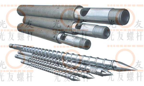 single screw and barrel for injection machine