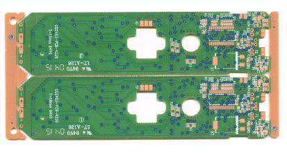 Silver through hole PCB