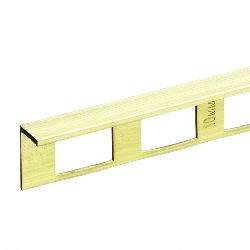 Straight edge tile trim