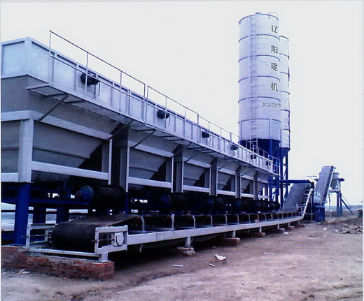 Soil-cement mixing plant