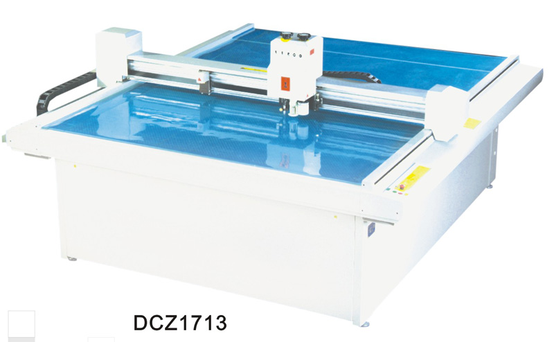 DCZ1713 carton box die cut plotter cut machine