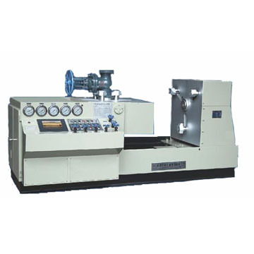 Valve test bench for gate valve