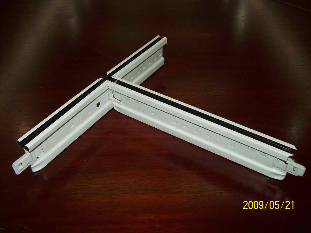 suspension t grid, slotted grid
