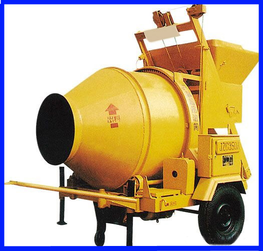 portable concrete mixer JZC350