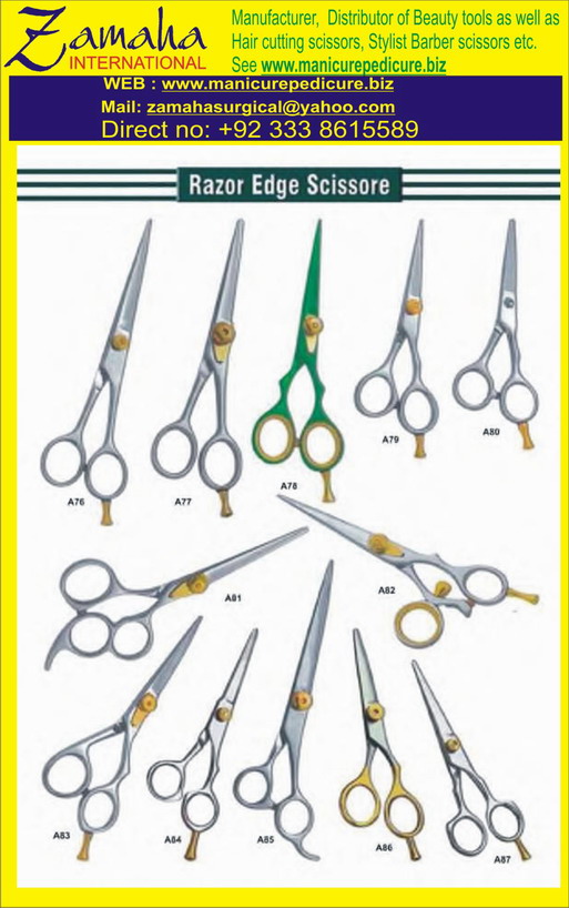 stylist barber scissors_hair cutting scissors_barb