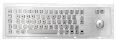 Vandal Proof Stainless Steel Keyboard