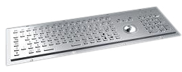 Vandal Proof Stainless Steel Keyboard