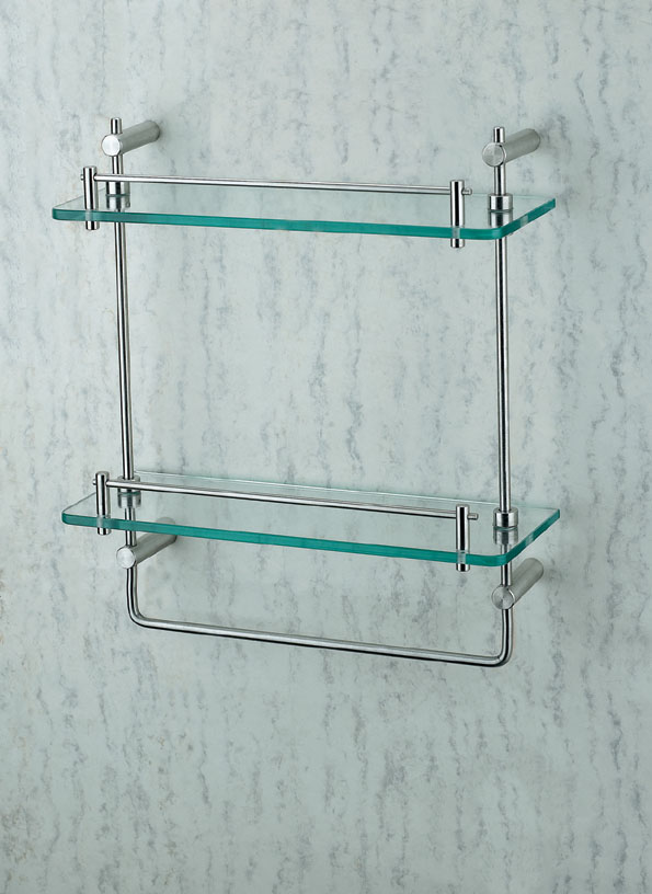 Double Glass Shelf-email:tobeetam at