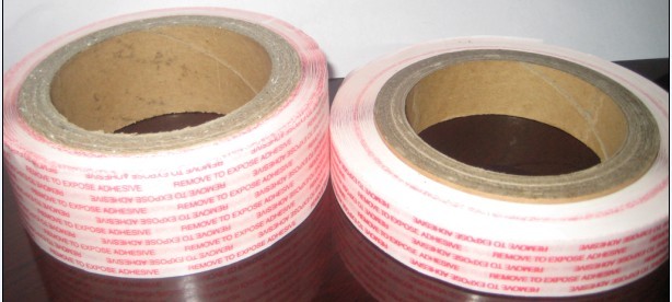 permanent bag sealing tape