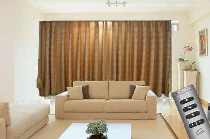 Remote Control Window Curtains