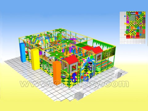 700*400*300cm indoor playground