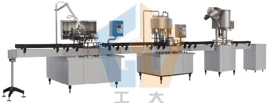 Pressure filling line