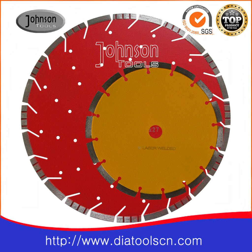 laser welded saw blade for concrete: small saw bl