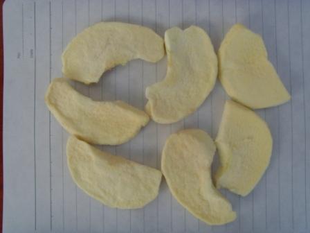 Freeze dried apple