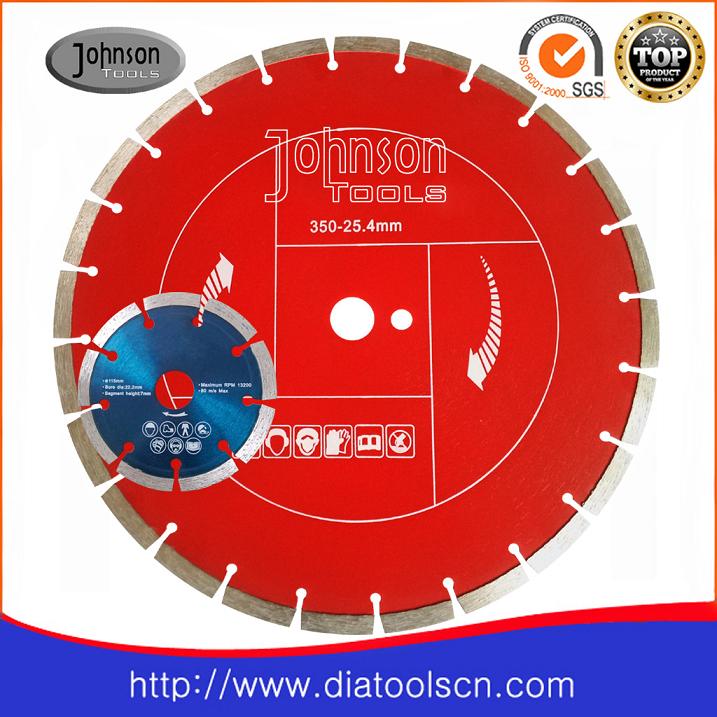 Sintered segment saw blade: diamond saw blade