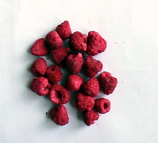 Freeze dried raspberry