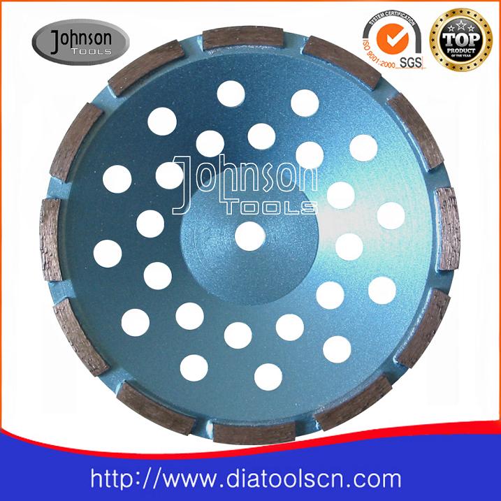 Cup wheel:180mm single row cup wheel