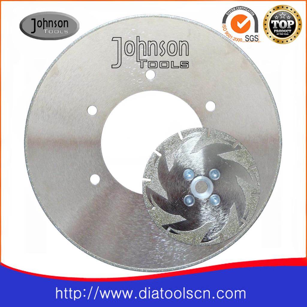 Electroplated diamond tool: saw blade