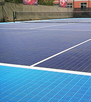 interlocking floor tiles