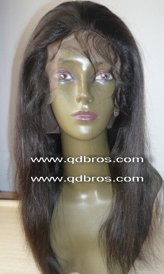 Indian Virgin Hair Full Lace Wig by K Brothers