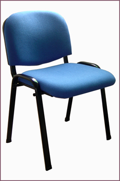 stackable office visitor chair, reception seat