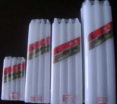 White Candle,Pillar Candle,Household Candle