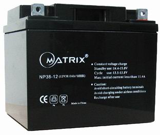 12V 38AH SLA battery