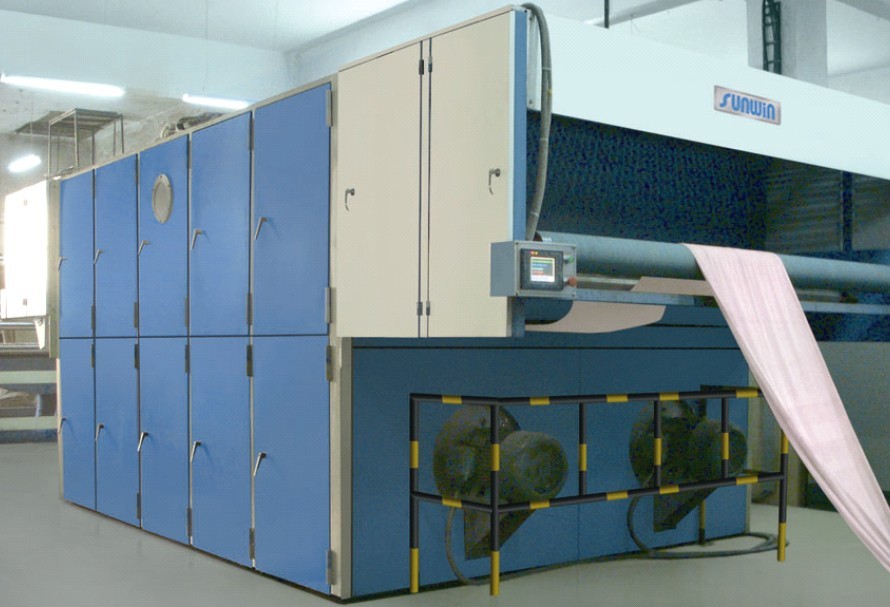 Continuous Tumbler Dryer for Towel finishing