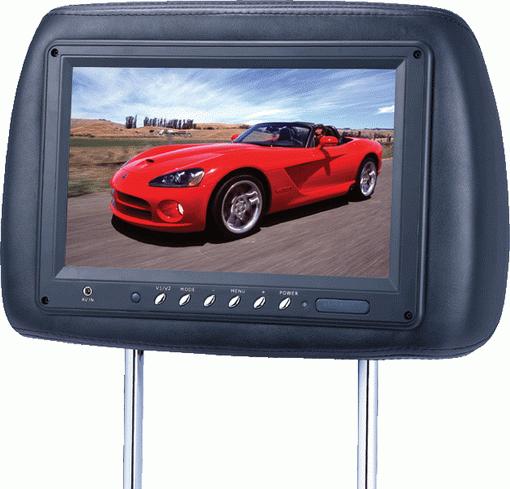 9"Headrest monitor