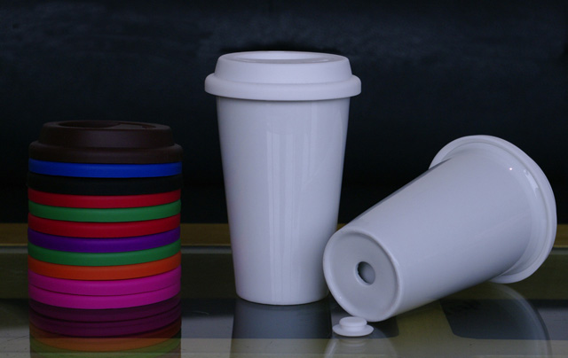 two layer ceramic mug
