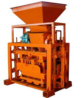 QT40-1semi-automatic brick machine